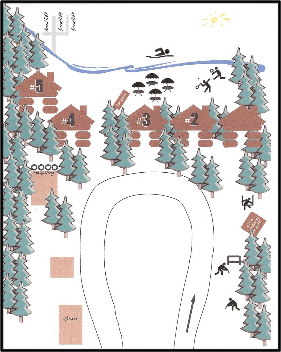 Cabin Layout Map